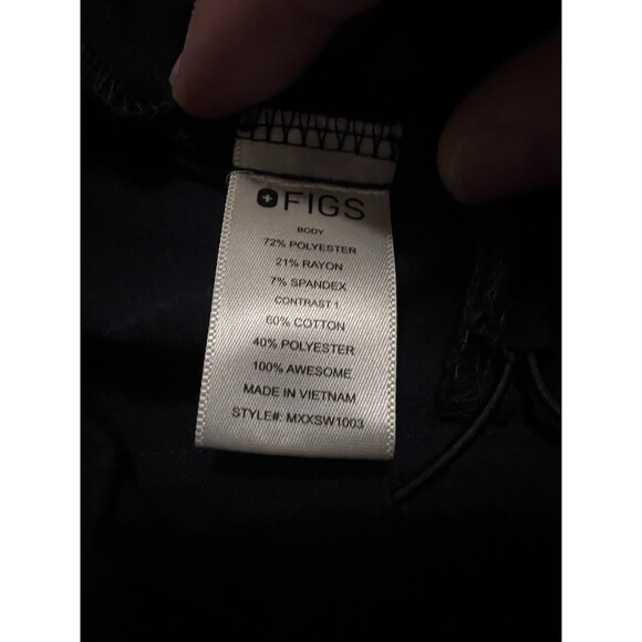 FIGS Technical Collection Men’s Zip Jacket Navy Blue XL | 100% Awesome | Pockets - Picture 9 of 10